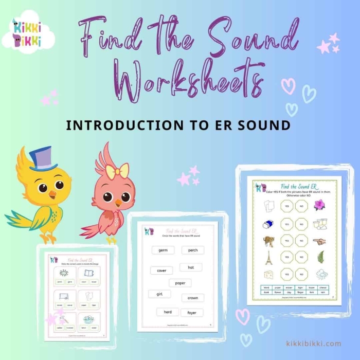 Fourth grade spelling worksheet focused on mastering words with the er sound
