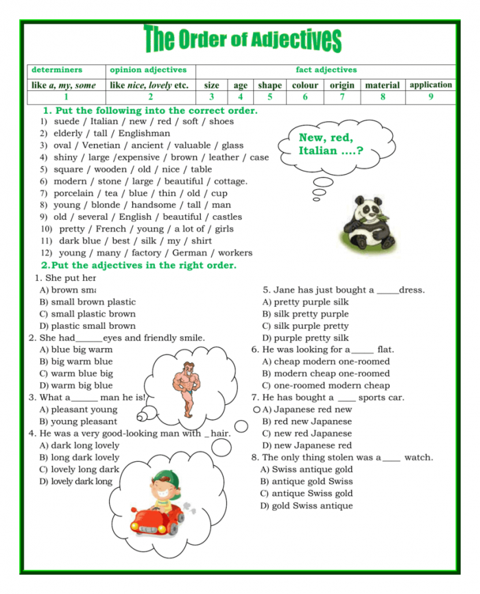 Fact and Opinion Adjectives Learning Activity for Elementary Writers Fifth grade students identifying facts and opinions using adjective word bank on worksheet
