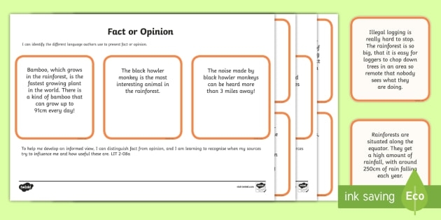 Engaging activity to differentiate facts from opinions about howler monkeys Fact or Opinion worksheet featuring howler monkeys for second graders