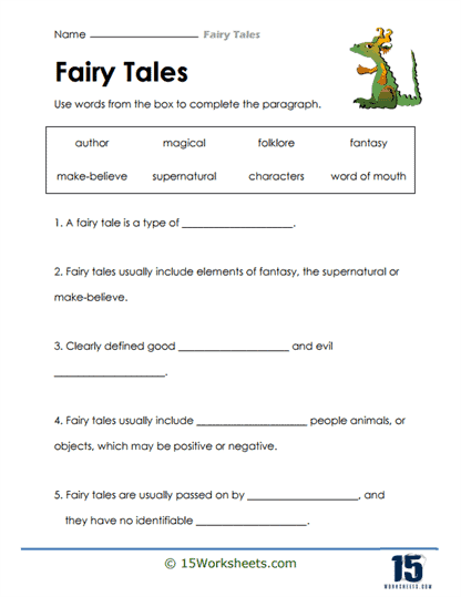 Fourth grade students comparing similarities and differences between two fairy tales using a Venn diagram worksheet