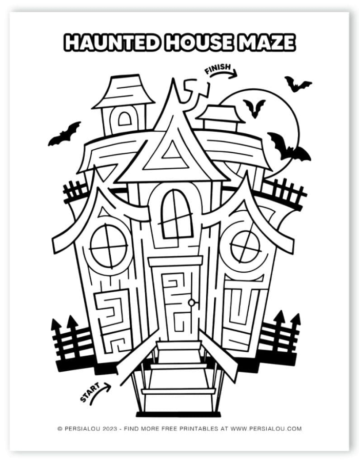 Fall Maze worksheet for Pre-K students featuring a pumpkin collection activity