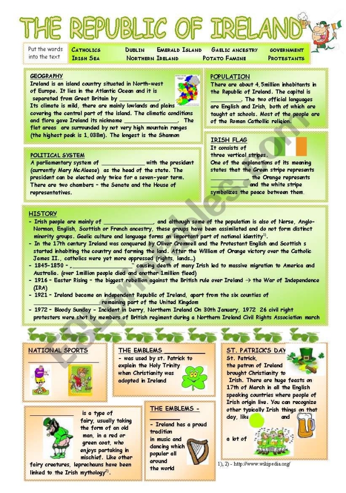 Engaging activity for kids to learn about notable Irish figures through a fun word search Word search worksheet featuring famous Irish people for fourth graders celebrating St. Patrick's Day