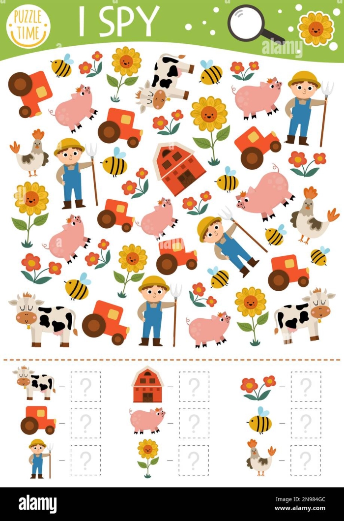 First grade student coloring worksheet featuring a scene from The Farmer and his Son fable