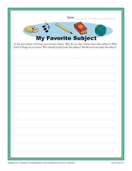 Addition worksheet for Second Grade Favorite Subject Opinion Writing worksheet for second graders featuring a pre-writing planner and an essay page. Engaging activity to discover students' favorite school subjects and enhance their writing skills.