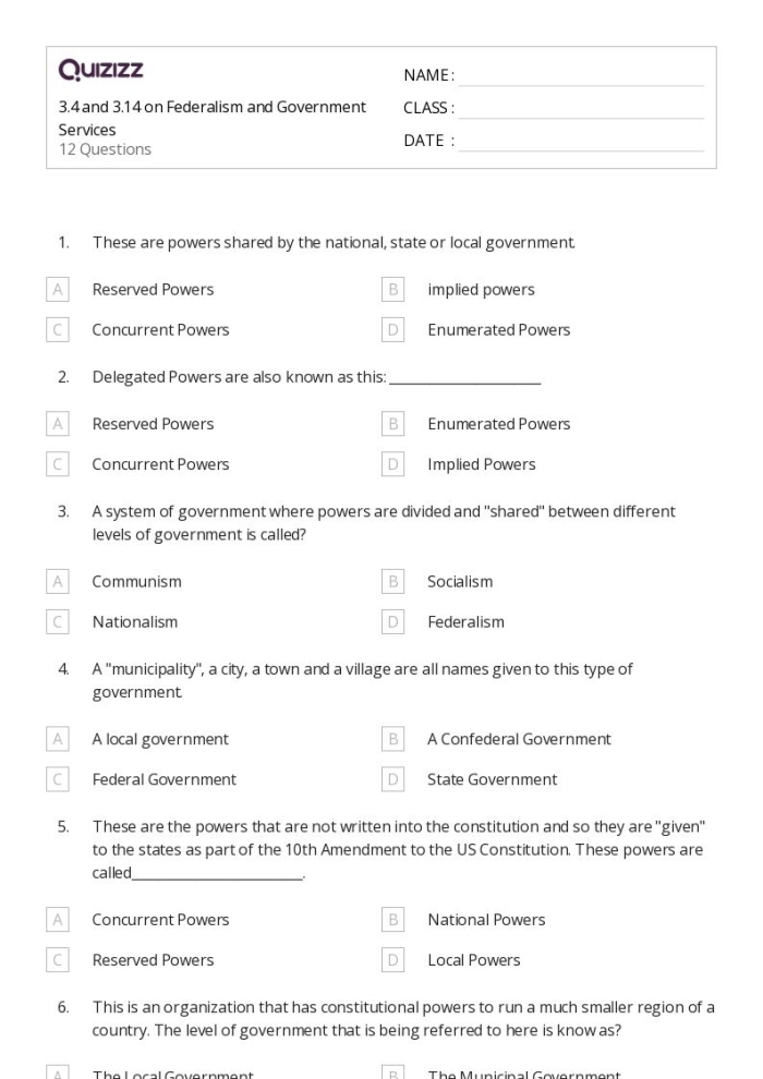Matching activity image for social studies lesson on the federal government Federal Government worksheet for second graders featuring the White House and U.S. Capitol