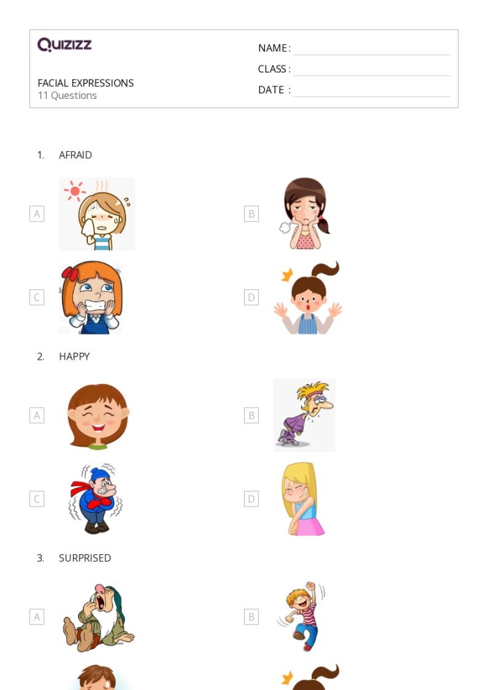 Writing Expressions with Variables: Worksheet 1 for fifth graders Fifth grade worksheet for introducing variables in algebraic expressions