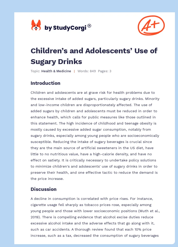 Mentor text for developing effective essay techniques in fifth grade Worksheet for fifth graders on writing argument essays about sugary drinks