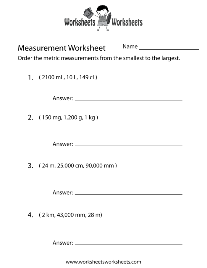 Metric Measuring worksheet featuring a candy shop theme for fifth graders