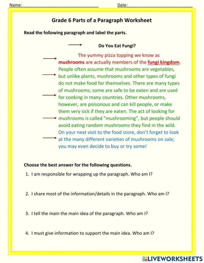 Fifth grade students rewriting a paragraph with correct capitalization and punctuation marks for the Perfect Punctuation worksheet