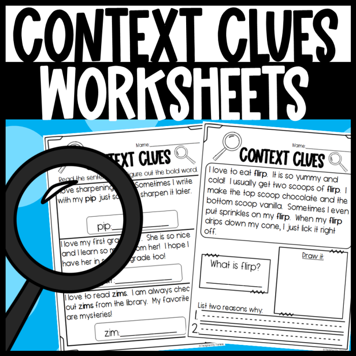 How to Use Context Clues? Worksheet for Grade 5 Worksheet for fifth graders on using context clues to define new vocabulary words