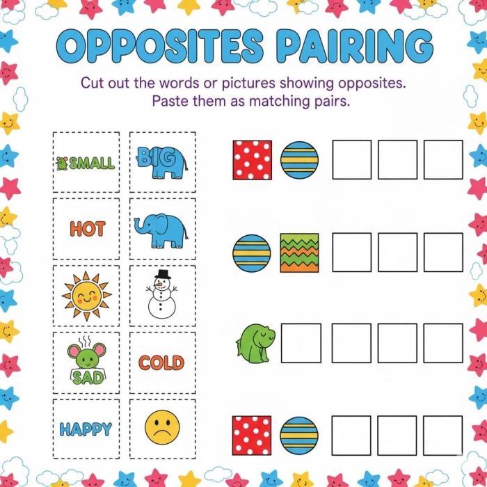 Pairing Up Words Practice Activity for Language Arts Students Fifth grade worksheet showing exercises for combining words into contractions and hyphenated compound words with answer examples