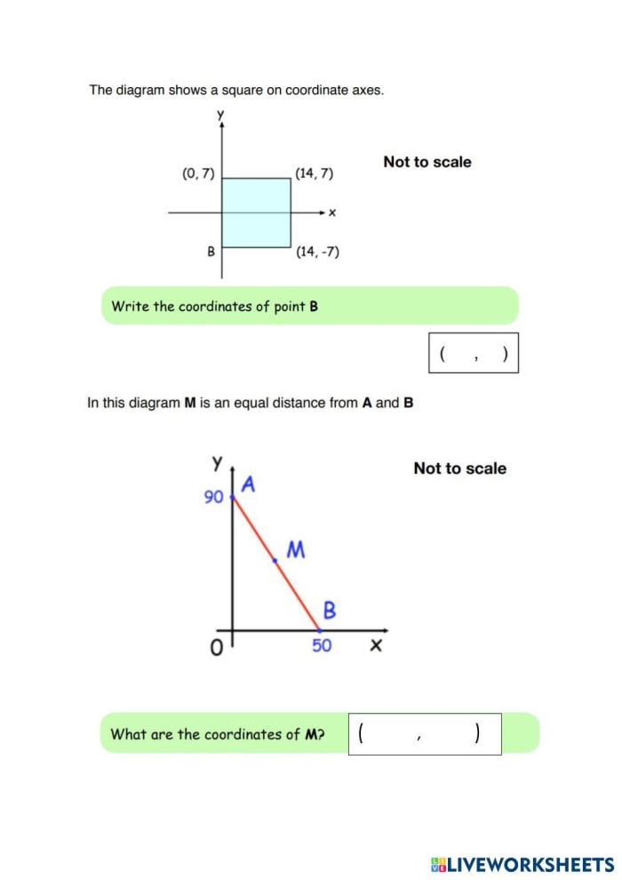 Practice with Coordinates worksheet for fifth graders focusing on spatial skills Worksheet featuring Roly navigating a coordinate plane to reach ice cream