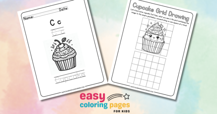 Fifth grade student working on a sweet two-step Cool Cupcake Word Problems math worksheet