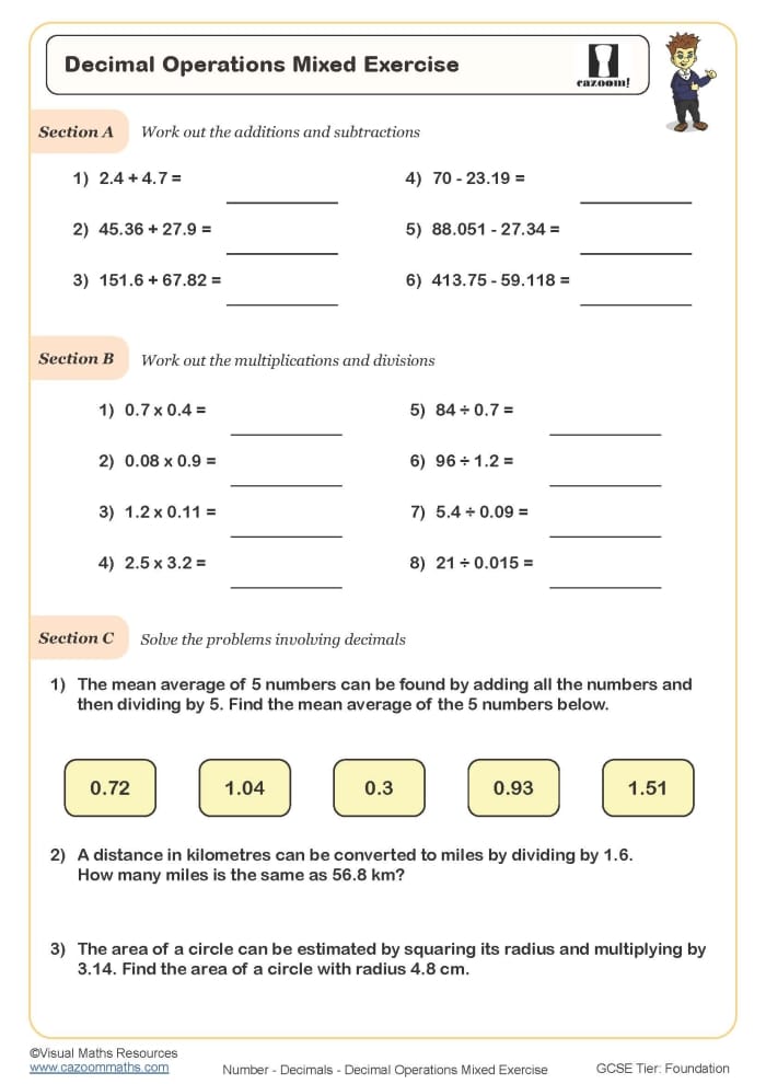 Practice Adding Decimals Worksheet for 5th Grade Geometry Students 02 Fifth grade math worksheet featuring problems for practice adding decimals to the hundredths place