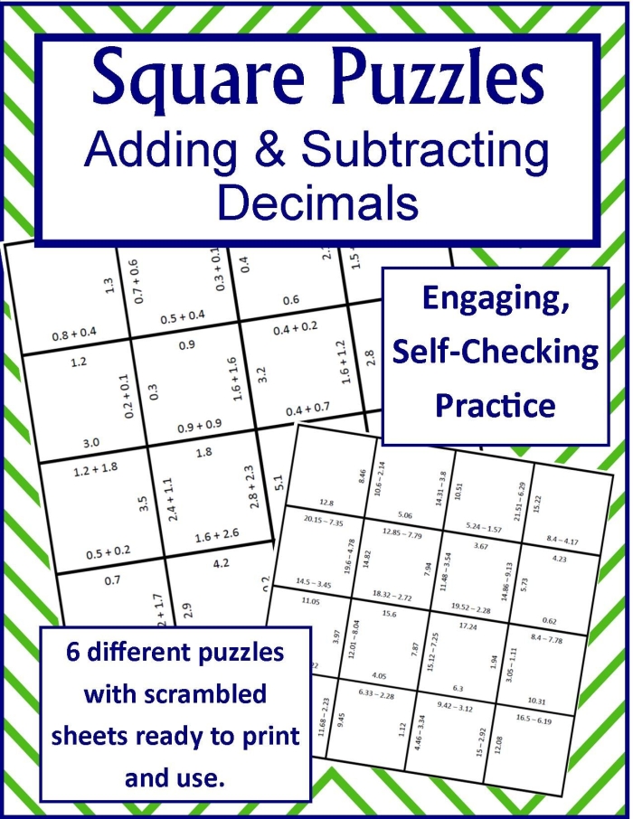 Fun and challenging decimal operations activity for students to enhance their skills Decimal Operations Puzzle worksheet for fifth graders featuring engaging math problems