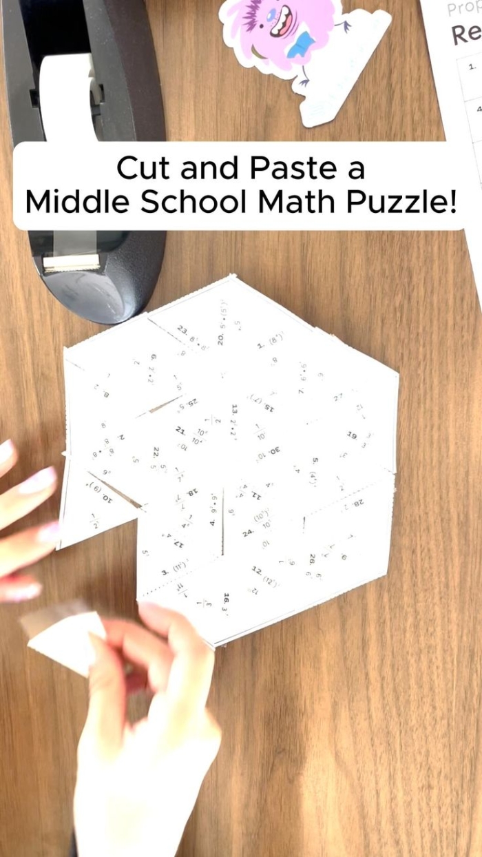 Exciting math puzzle activity to enhance decimal operation skills for Grade 5 students Decimal Operations Puzzle worksheet for fifth graders featuring engaging math challenges