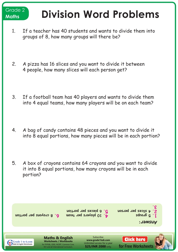 Fifth Grade Classroom Math: Solving Real-Life Division Challenges Students engaging with a Division Word Problems worksheet in a classroom setting