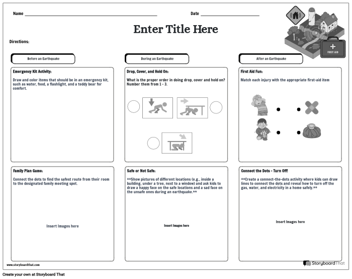 Earthquake Science worksheet designed for fifth-grade geometry students