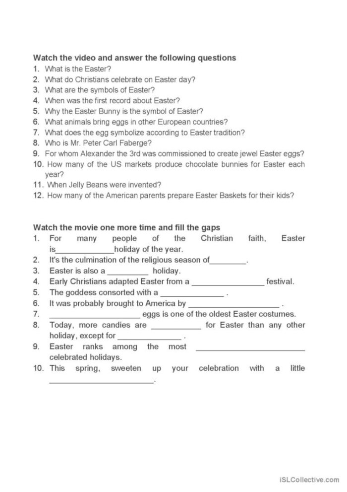 Fifth Grade History of Easter Algebra Worksheet Number Eight A colorful worksheet about the history of Easter featuring algebra problems for fifth graders