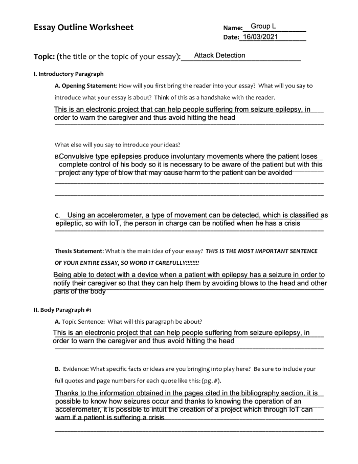 Helpful tips and strategies for creating an essay outline in civics and government Worksheet for outlining an essay, designed to assist fifth graders with their writing assignments