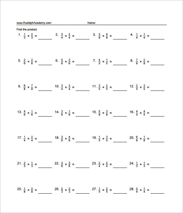 Fraction Multiplication Word Problems Worksheet for Grade 5 Students Worksheet featuring fraction multiplication word problems for fifth graders