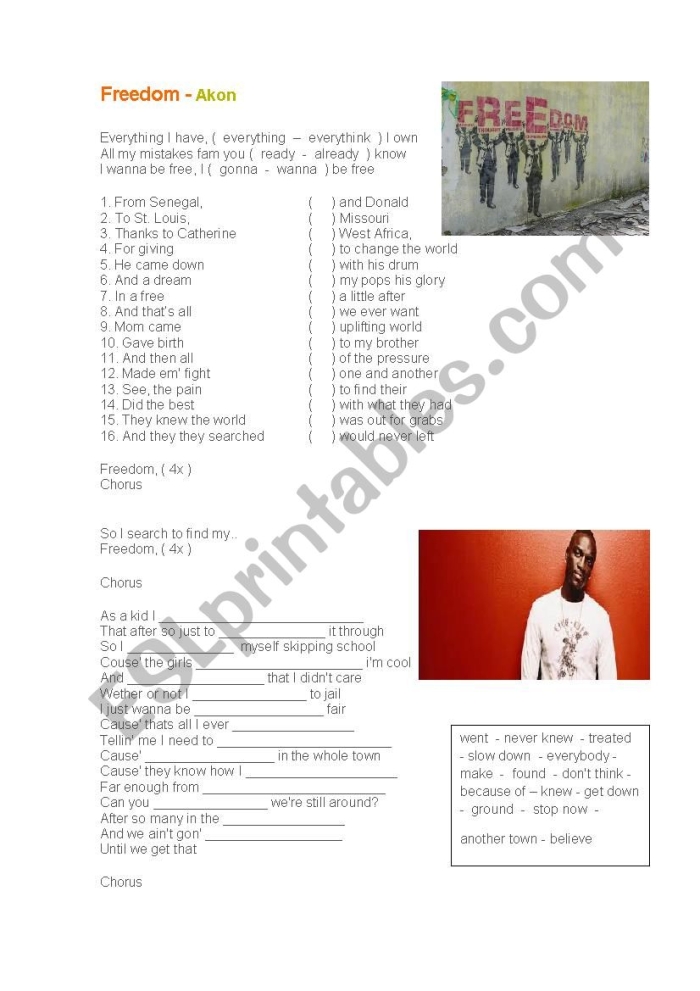 A fifth-grade student engaging with the "What is Freedom?" worksheet in history class