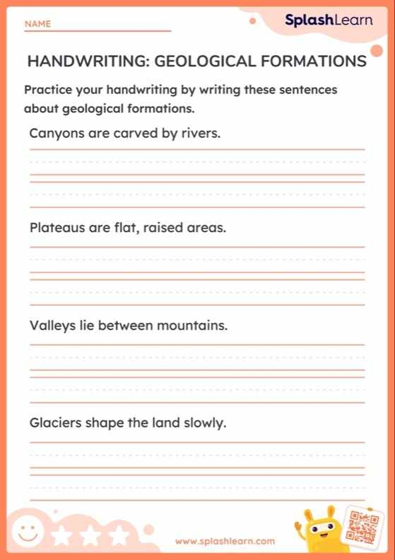 Educational resource for understanding geode formation in the context of place value A fifth-grade worksheet on geode formation illustrating key concepts in earth sciences
