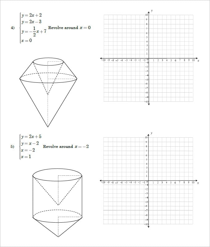 Mixed Geometry Review Worksheet Grade 5 Integers and Rational Numbers Number 5 Fifth grade students working on a mixed geometry review worksheet covering polygons and coordinate grids