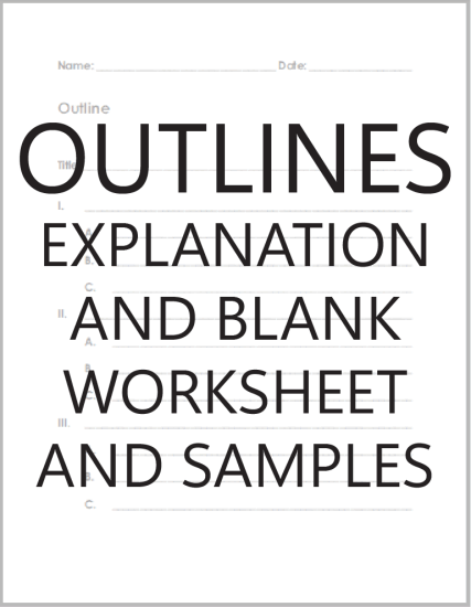 Reading Worksheet 20 Informative Paragraph Outline for Grade 5 Fifth grade student using an informative paragraph outline worksheet for reading practice