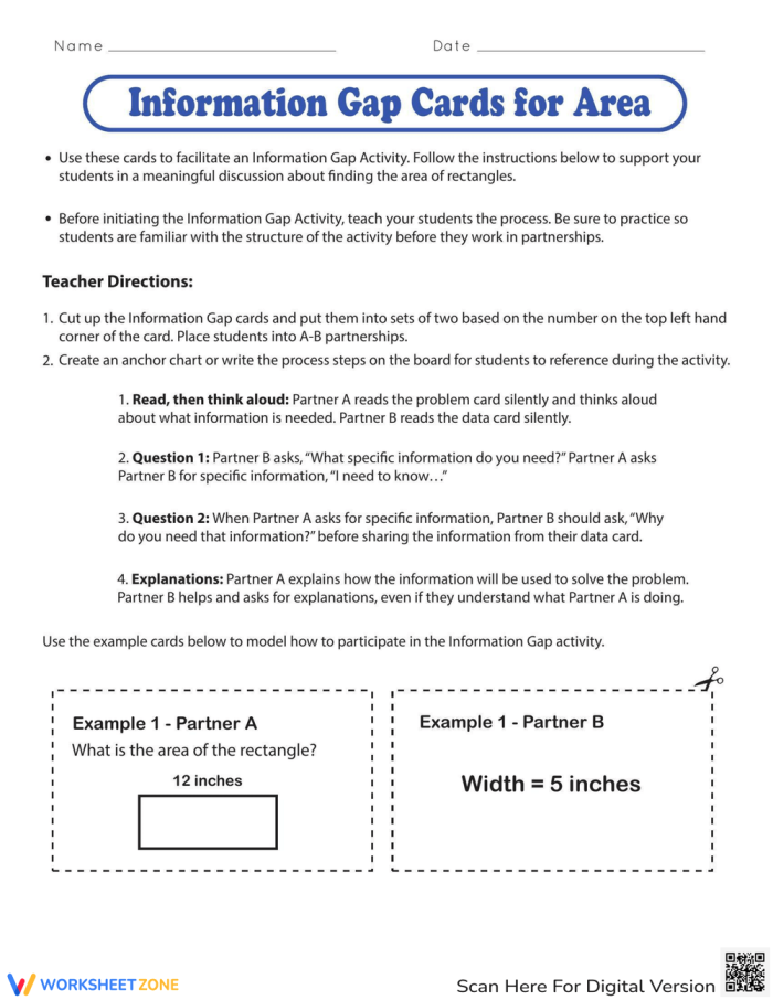 Fifth grade students practicing data analysis with Information Gap Cards: Line Plots worksheet 13