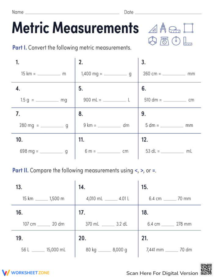 Fifth grade students explore metric conversions with a fun candy shop theme in this worksheet