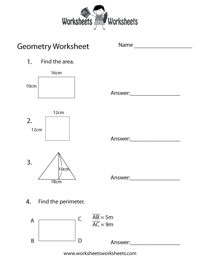 Mixed Geometry Review Worksheet 8th Resource for Integers and Rational Numbers Fifth grade math students practicing polygon and coordinate plane problems on a mixed geometry review worksheet