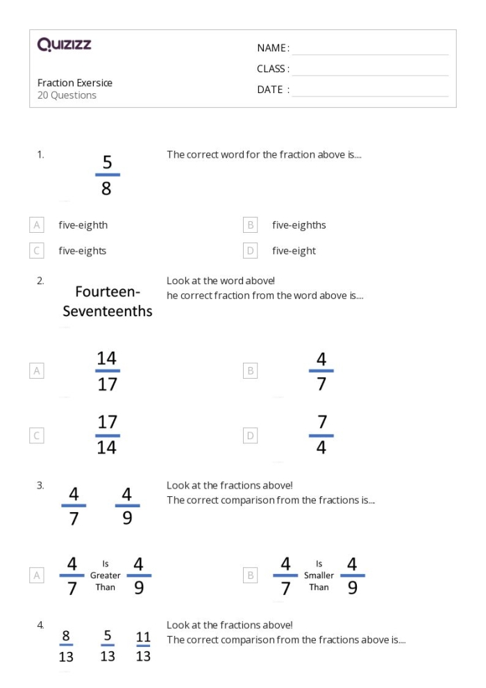 Practice Mixed and Improper Fractions 1 Addition Worksheet Nine Fifth grade math worksheet featuring silly illustrations for practicing mixed and improper fractions