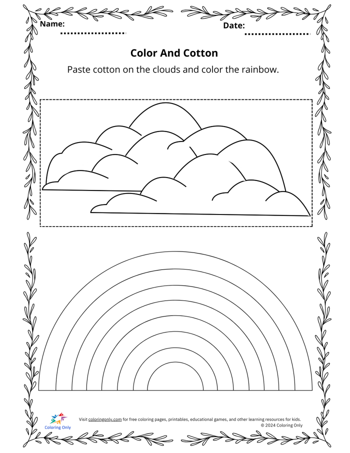 Worksheet for illustrating the different phases of the Moon in a fifth-grade classroom