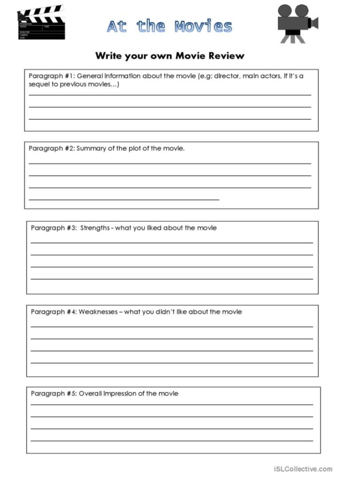 Fifth grade students engaging with a Movies and Main Ideas worksheet focused on nonfiction text analysis. Worksheet image illustrating questions and text rewording activities for geometry learning.