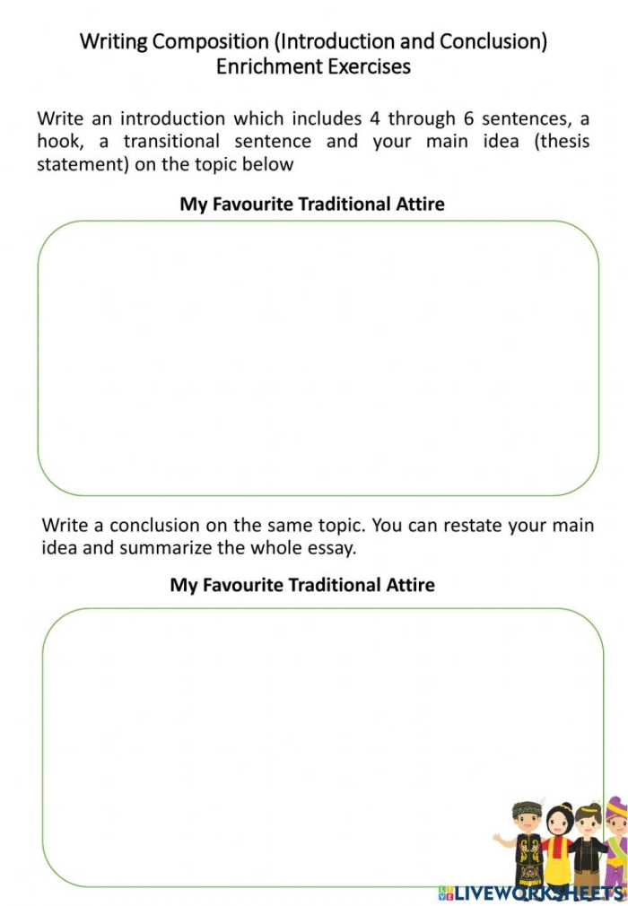Fifth grade algebra students practicing how to write impactful conclusions for nonfiction texts