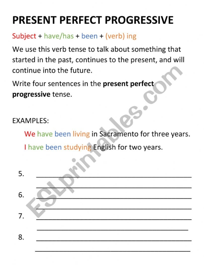 Explore perfect verb tenses with this engaging worksheet for young learners Perfect Verb Tense worksheet focusing on grammar practice for fifth graders