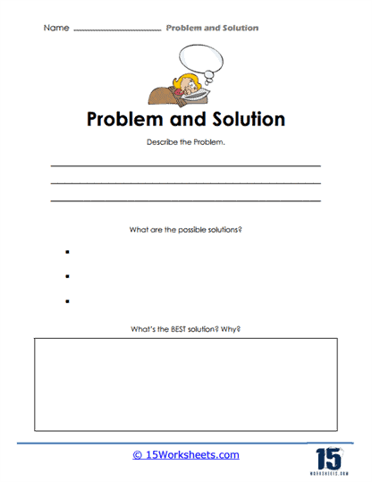 Reading worksheet for Fifth Grade Fifth-grade students engaging with a Problem & Solution worksheet featuring transition words for comprehension. Practice with Problem & Solution worksheet for fiction stories.