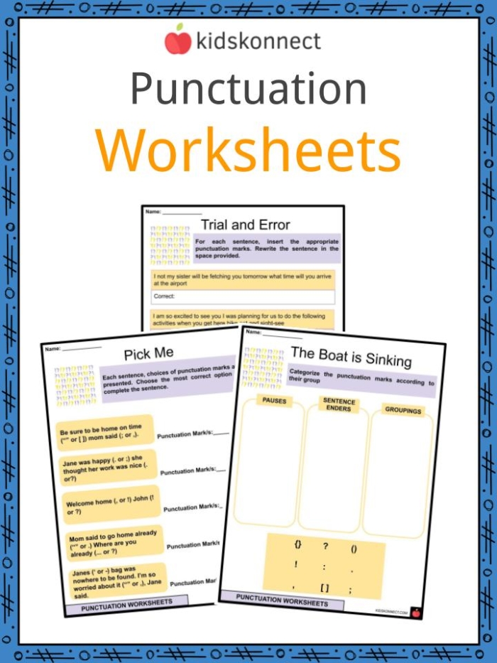 Punctuation Power worksheet for fifth grade geography lesson number nine Fifth grade geography worksheet focusing on commas and ending punctuation mastery