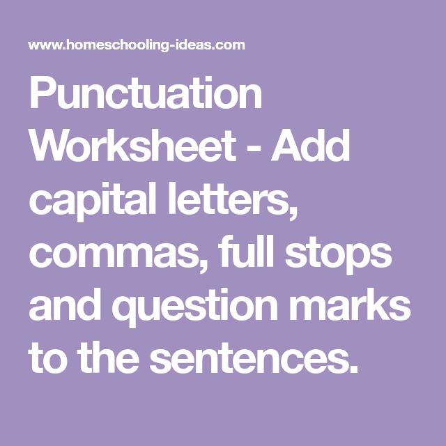 Geography themed Punctuation Power worksheet for fifth grade pupils Fifth grade student working on a Punctuation Power worksheet about geography