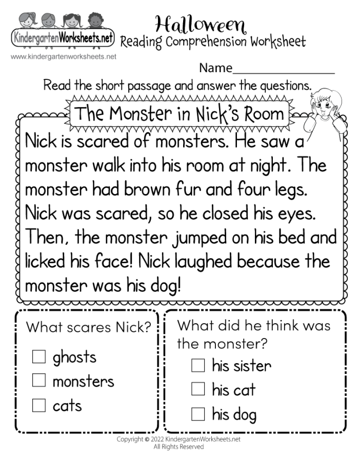 Extended Reading Comprehension worksheet designed for fifth graders to enhance reading skills