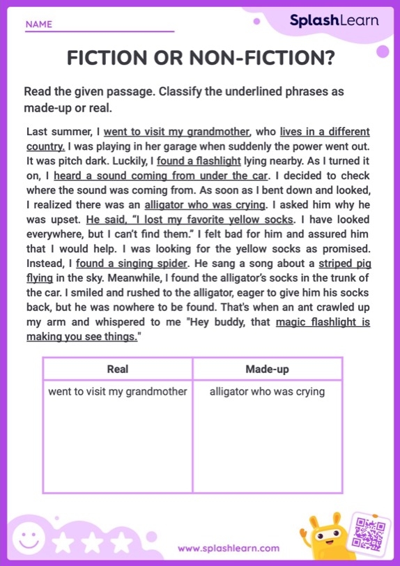 Fifth grade student reading a nonfiction article about zoos for a reading comprehension worksheet