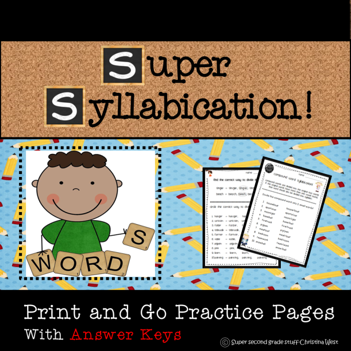 Educational worksheet for fifth graders focused on checking correct syllable division in science vocabulary Fifth grade earth and space science student completing a syllabication evaluation worksheet for multisyllabic terms