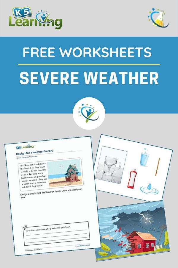 Fifth grade science worksheet covering the swirling weather patterns of tornadoes