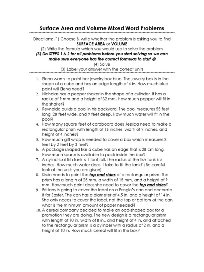 Base, Volume, and Word Problems, Oh My! worksheet for Earth and Space Science Worksheet featuring geometry problems focused on calculating volume through word problems for fifth graders