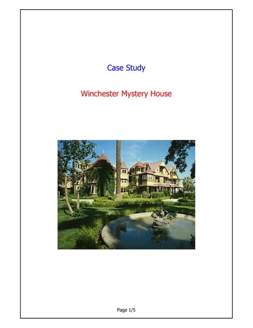 Numbers and Counting worksheet for Fifth Grade Worksheet featuring the Winchester Mystery House, designed for fifth-grade students to practice numbers and counting. Comprehension questions related to the history of the Winchester Mystery House.