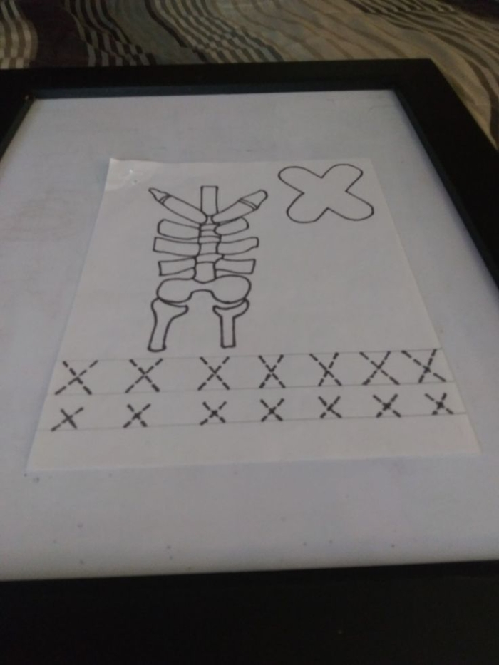 Fifth grade student practicing plotting points on an XY coordinate plane worksheet