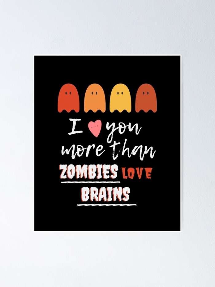 Worksheet illustrating the human brain in a fun zombie theme for fifth graders