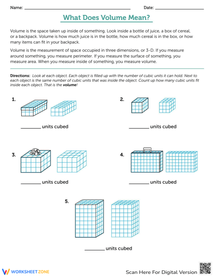Fifth grade student measuring liquid volume in containers to compare capacity and contents