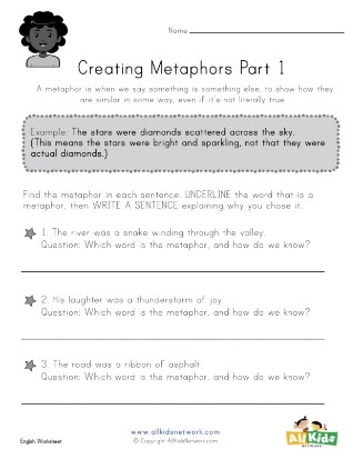 Winter-themed figurative language maze for fourth graders focusing on similes